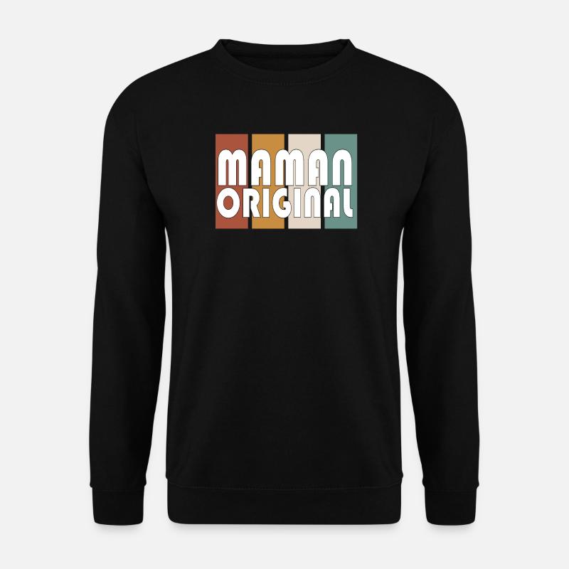 Ursprüngliche Mutter - Unisex Pullover - Schwarz