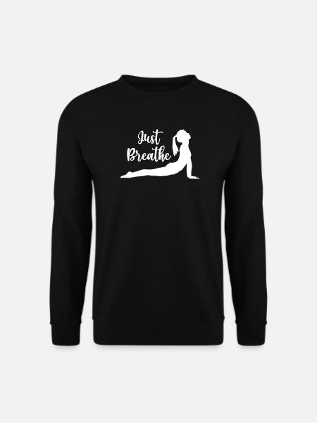 Yoga Geschenkidee - Namaste - Unisex Pullover - Schwarz