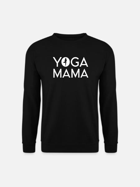 Yoga Mama - Unisex Sweatshirt - black