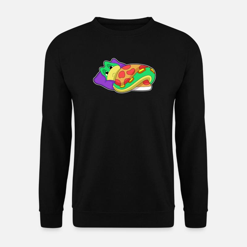 Oreiller de couverture serpent - Sweat-shirt Unisexe - noir