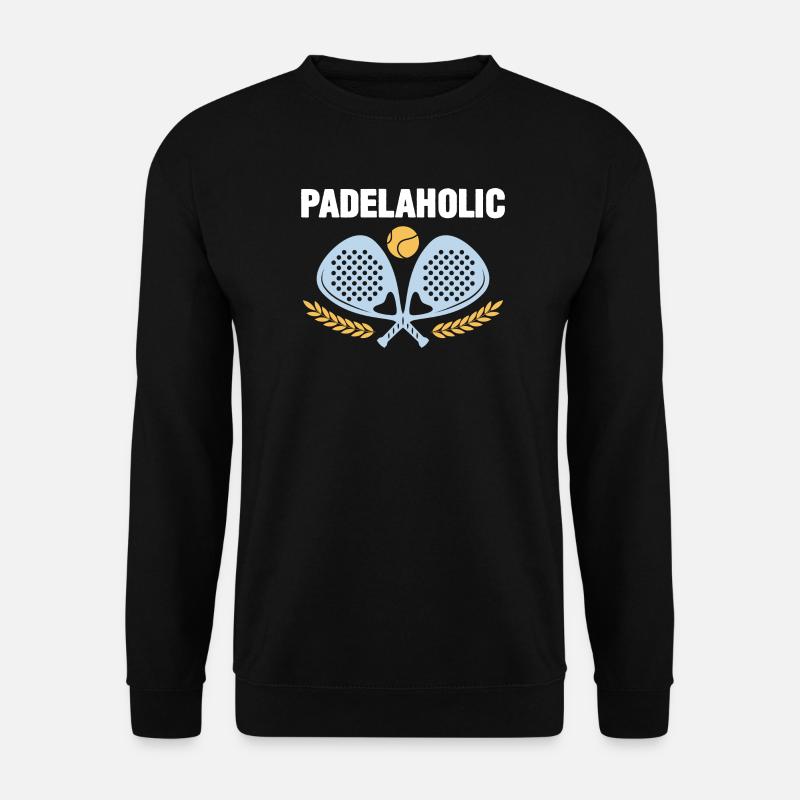 Padel Tennis Padelaholic - Unisex Pullover - Schwarz