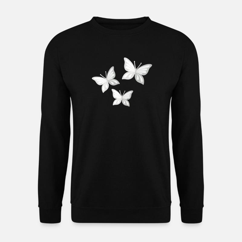 butterfly; Butterfly - Unisex Sweatshirt - black