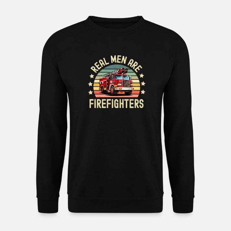 Firefighter Fire Brigade - Unisex Sweatshirt - black