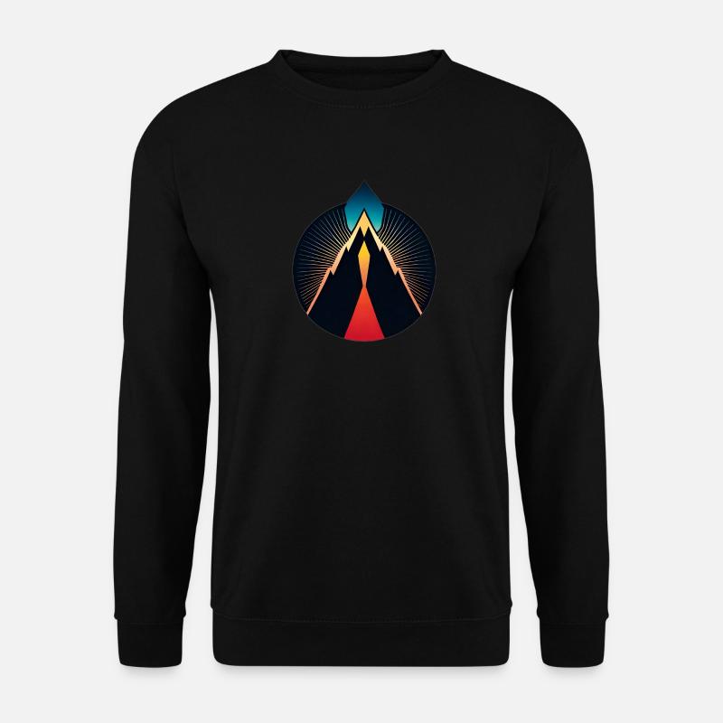 Vulkan Logo - Unisex Pullover - Schwarz