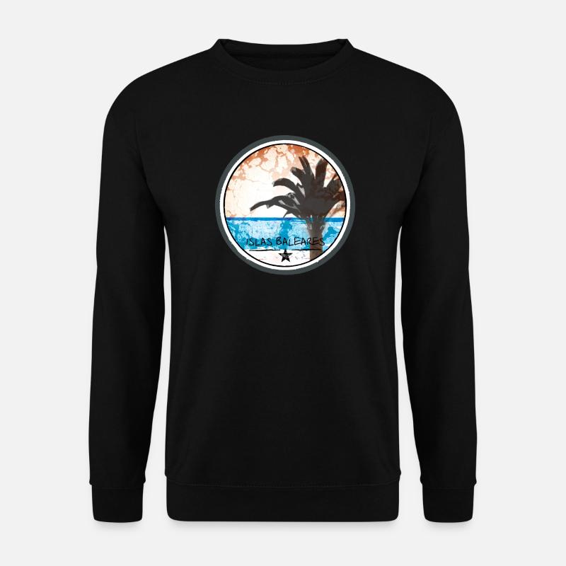 Islas Baleares - Unisex Pullover - Schwarz