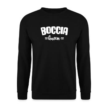 Boccia Player Legend Boccia Queen Balls Boccia - Unisex Sweatshirt - black - Front - Alina (178cm) & Michal (187cm)