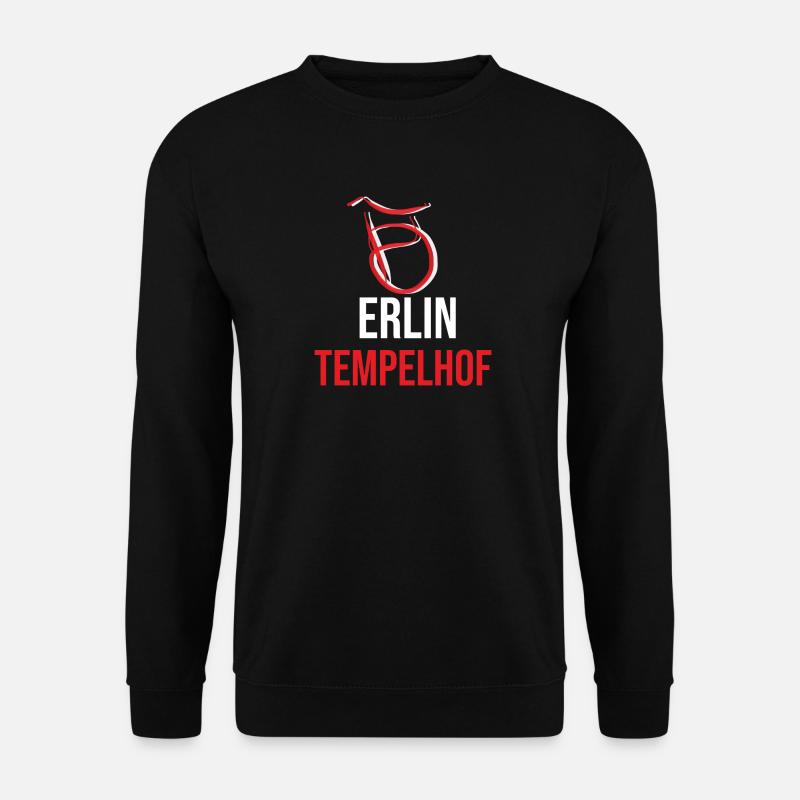 Berlin Tempelhof T-Shirt - Unisex Pullover - Schwarz