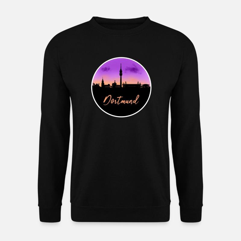 Dortmund Fine Skyline - Unisex Sweatshirt - black