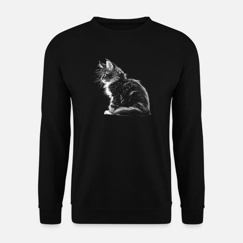 Kätzchen - Unisex Pullover - Schwarz