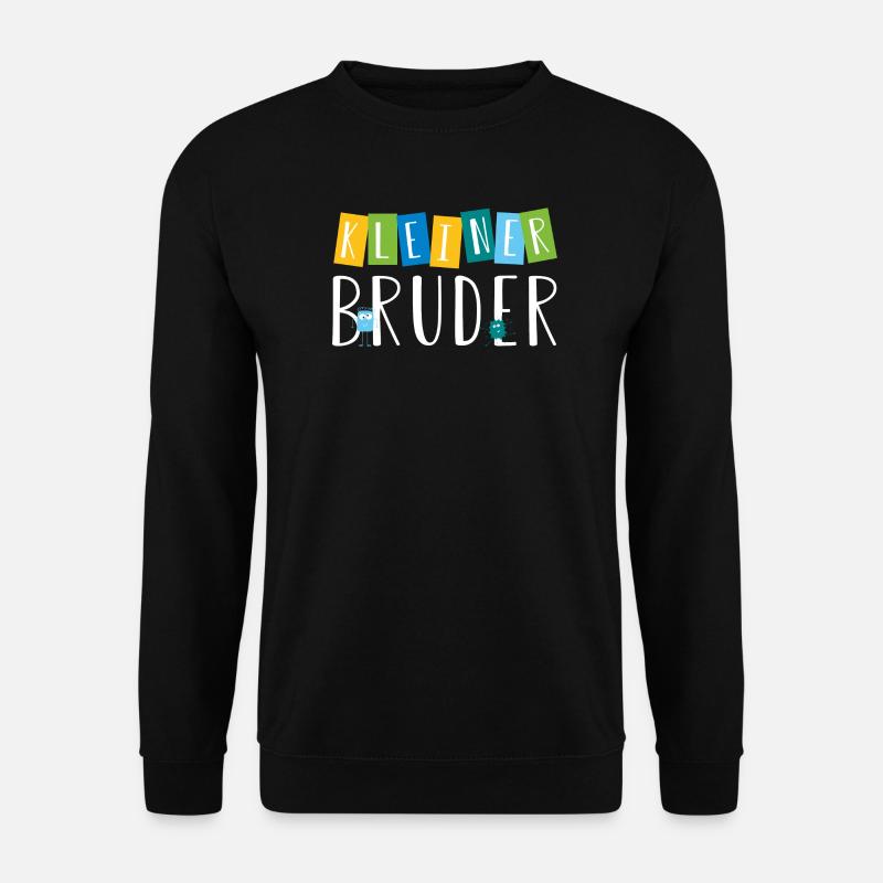 kleiner Bruder - süße Monster - Unisex Pullover - Schwarz