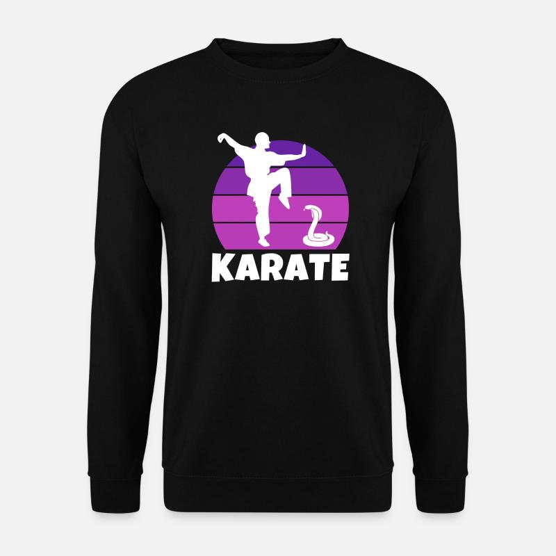 Karate, Karateka, Karatesport - Unisex Pullover - Schwarz