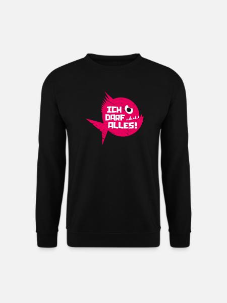 piranhadarfalles - Unisex Pullover - Schwarz