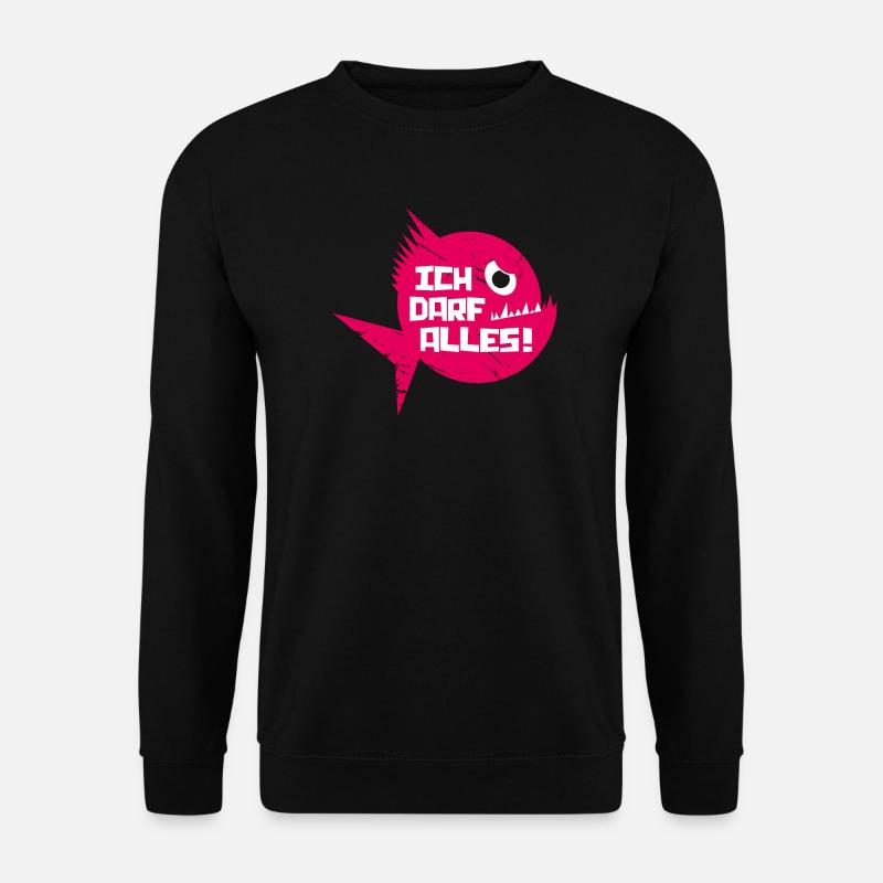 piranhadarfalles - Unisex Pullover - Schwarz
