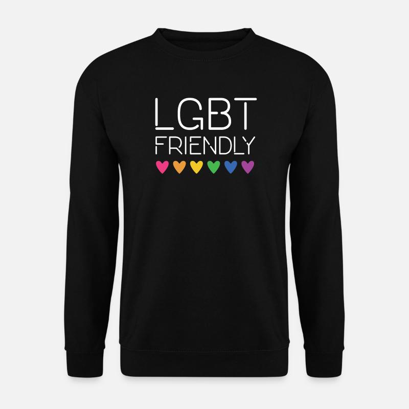 LGBT Friendly - Unisex Sweatshirt - black