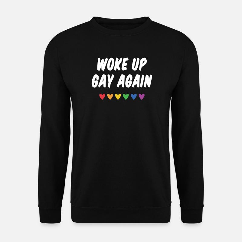 Wieder aufgewacht - Pride Month - Unisex Pullover - Schwarz
