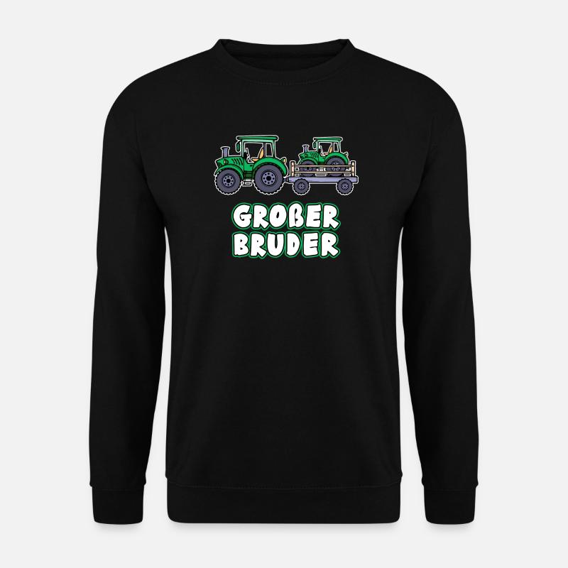 Nutzfahrzeug Bauer Statement Traktor Biobauer - Unisex Pullover - Schwarz