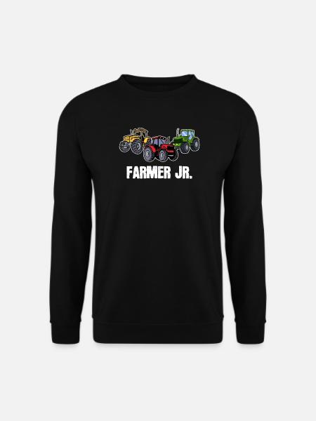 Traktor Statement Jungbauer Landmaschinen Ackerbau - Unisex Pullover - Schwarz