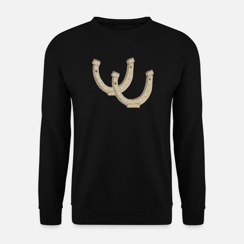 Impressionnisme en fer à cheval - Sweat-shirt Unisexe - noir