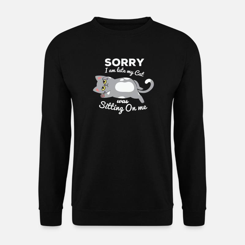 pas du matin, être en retard, rater le réveil - Sweat-shirt Unisexe - noir