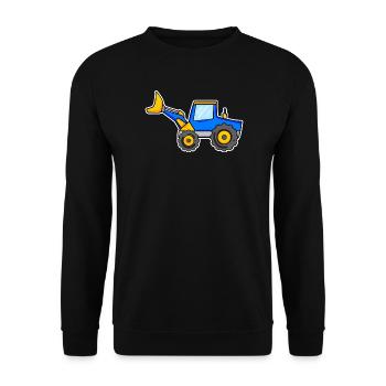 Bagger - Unisex Pullover - Schwarz - Vorne - Alina (178cm) & Michal (187cm)
