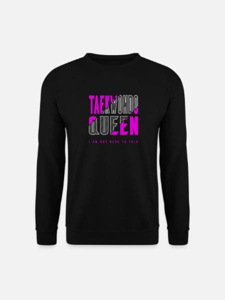 Taekwondo Queen - Unisex Sweatshirt - black