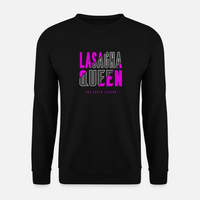 Lasagnas Queen - Unisex Sweatshirt - black