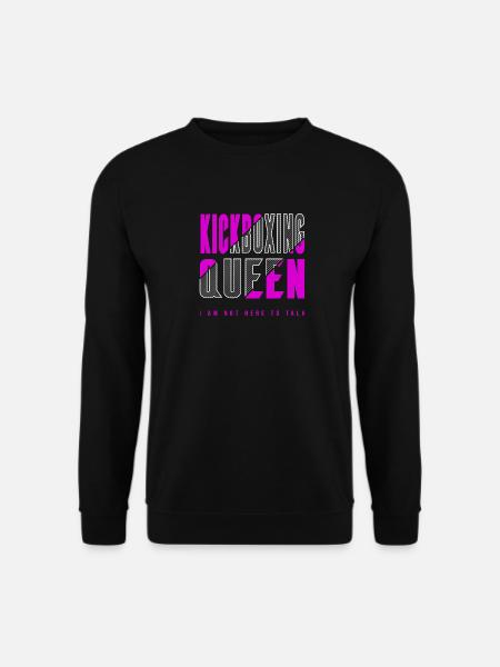 Kickboxing Queen - Unisex Sweatshirt - black