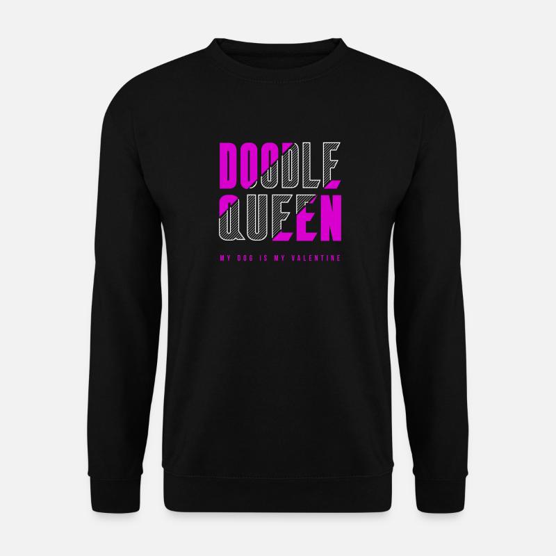 Doodle Queen - Unisex Sweatshirt - black