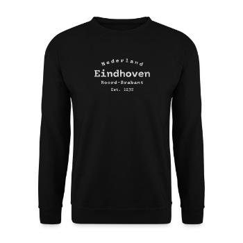 Eindhoven Nederland - Unisex Pullover - Schwarz - Vorne - Alina (178cm) & Michal (187cm)