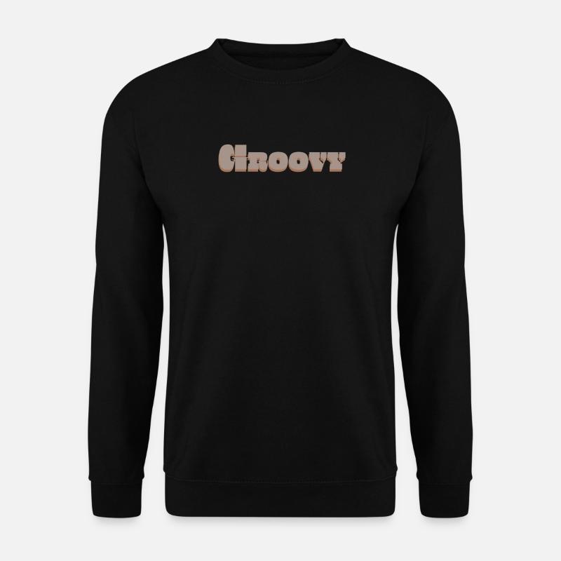 Groovy - Unisex Sweatshirt - black