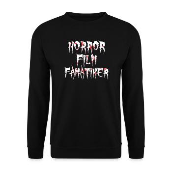 Movies Statement Theater Kinoabend Filme Streaming - Unisex Pullover - Schwarz - Vorne - Alina (178cm) & Michal (187cm)