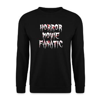 Movies Cineaste Cinema Night Statement Movie Night - Unisex Sweatshirt - black - Front - Alina (178cm) & Michal (187cm)
