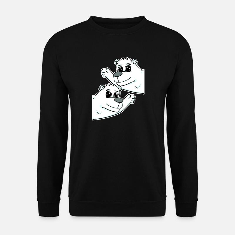 Polar Bear Polar Bear - Unisex Sweatshirt - black
