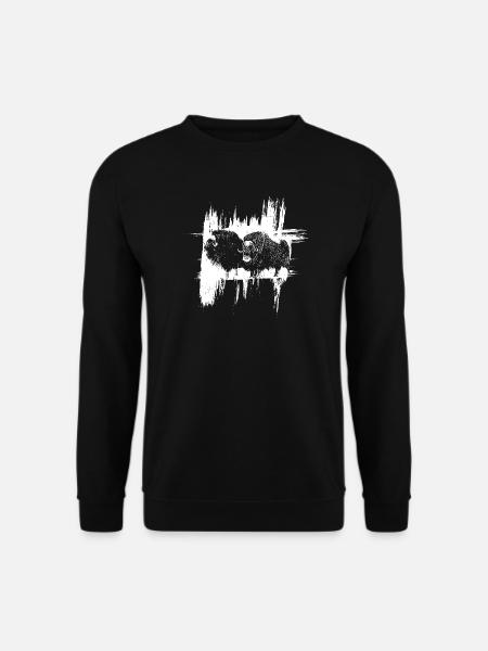 Les Bisons - Unisex Pullover - Schwarz