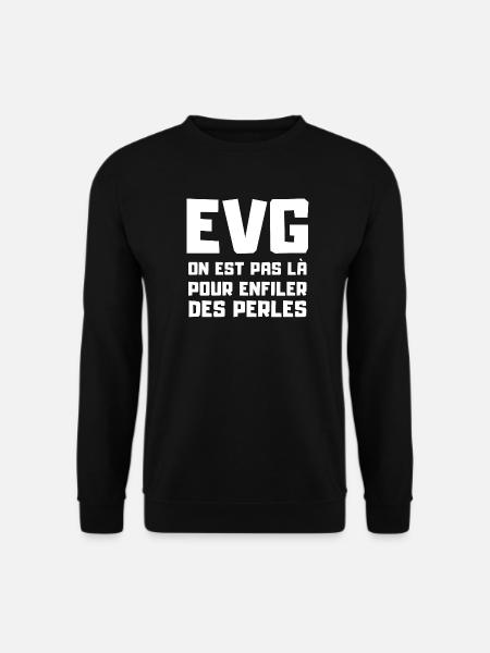 EVG, équipe du marié, futur marié - Sweat-shirt Unisexe - noir