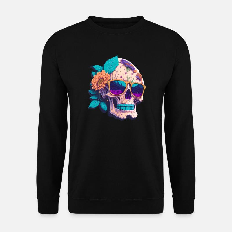 Skull - Unisex Sweatshirt - black