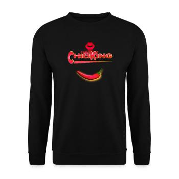 Chili King - Unisex Pullover - Schwarz - Vorne - Alina (178cm) & Michal (187cm)