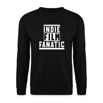 Dvd Evening Binge Watching Movies Statement Movies - Unisex Sweatshirt - black - Front - Alina (178cm) & Michal (187cm)