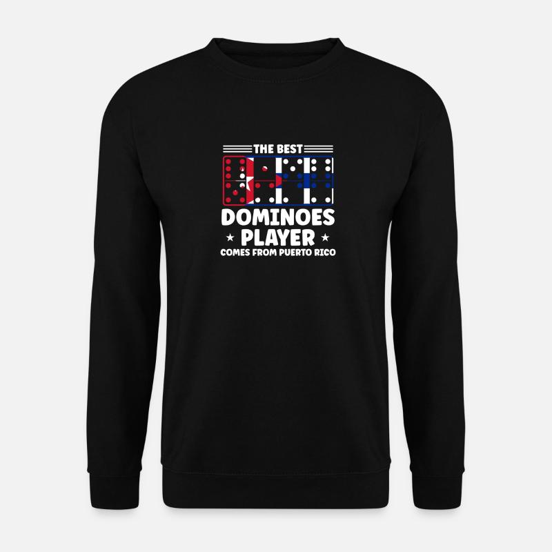 Domino Design - Unisex Pullover - Schwarz
