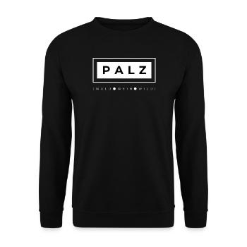 Palz regional - Unisex Pullover - Schwarz - Vorne - Alina (178cm) & Michal (187cm)