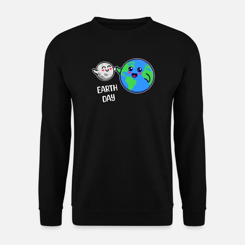 Mutter Erde Umwelt Umweltfreundlich Statement - Unisex Pullover - Schwarz