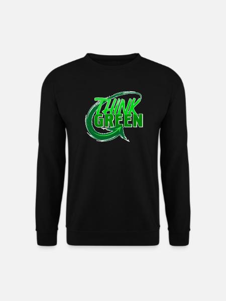 Umwelt Umweltschützer Statement Erde Mutter Natur - Unisex Pullover - Schwarz
