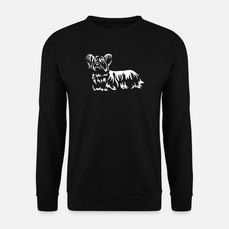Skye Terrier « Édition Noire » - Sweat-shirt Unisexe - noir