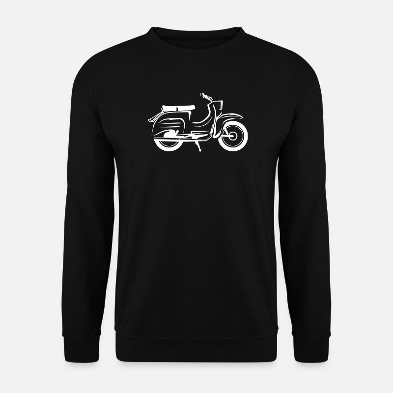 simson schwalbe Grafik freunde symbol icon Logo - Unisex Pullover - Schwarz