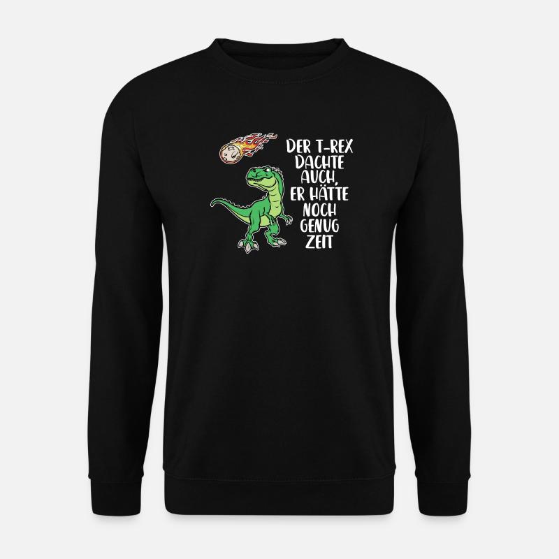 Umwelt Statement Erde Erderwärmung Tierschutz - Unisex Pullover - Schwarz