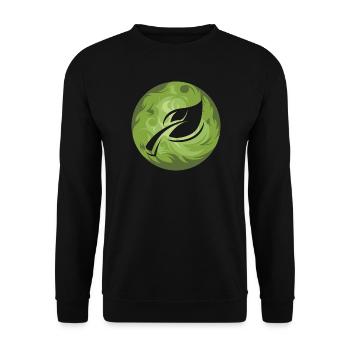 Feuille Nature Conservation Forêt Feuilles Symbole Couleurs - Sweat-shirt Unisexe - noir - Devant - Alina (178cm) & Michal (187cm)