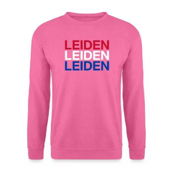 LEIDEN Netherlands Niederlande Flgge - Unisex Sweatshirt - pink - Front