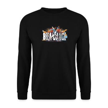 Breakdance Breakdancer Bboy - Sweat-shirt Unisexe - noir - Devant - Alina (178cm) & Michal (187cm)
