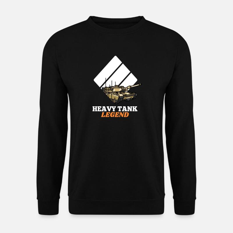 Heavy Tank Legend - Unisex Pullover - Schwarz