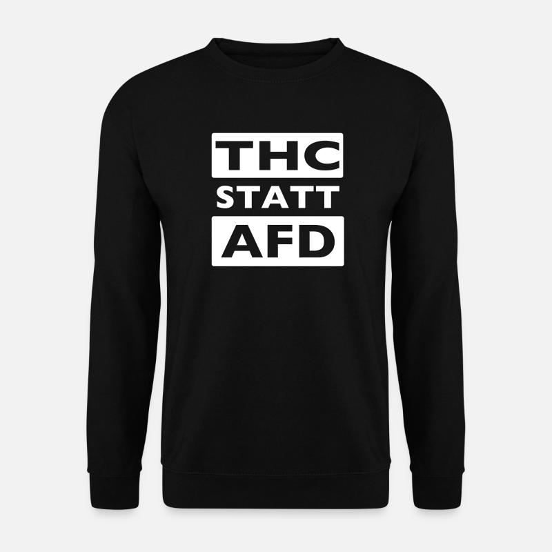 THC STATT AFD - Unisex Pullover - Schwarz